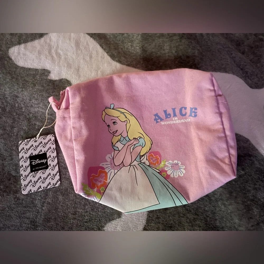 Primark Alice in wonderland makeup bag new